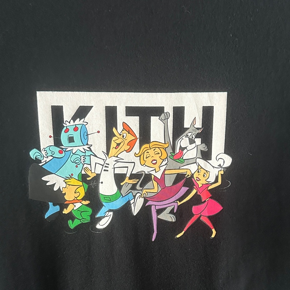 Kith x The Jetsons Black Short Sleeve Tee Size Small